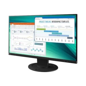 24" EIZO FlexScan EV2460-F4BK - with FlexStand - LED monitor - Full HD (1080p) - 24"