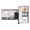 27" LG Ergo Dual 27QP88D - 2x monitors w. stand - 2560x1440 - 75Hz - IPS - USB-C
