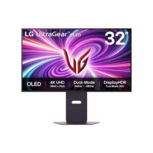 32" LG UltraGear 32GS95UV-B - 3840x2160 - 240Hz - OLED