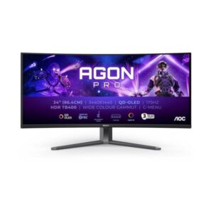 34" AOC AGON Pro AG346UCD - 3440x1440 (UWQHD) - 175Hz - QD-OLED
