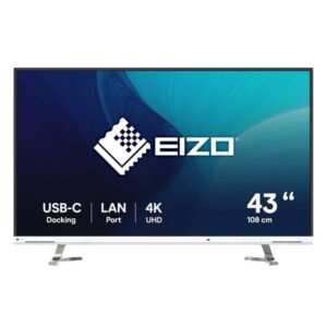 42" EIZO FlexScan EV4340X-WT - 3840x2160 (4K / UHD) - IPS - 94W USB-C