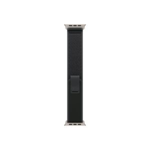 Apple 49mm Black Trail Loop - M/L - Titanium Finish
