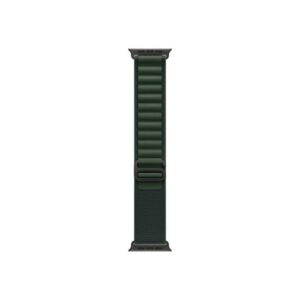 Apple 49mm Dark Green Alpine Loop - Small - Black Titanium Finish