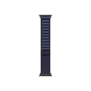Apple 49mm Navy Alpine Loop - Large - Black Titanium Finish