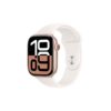 Apple Watch Series 10 GPS 46mm - Rose Gold Aluminium Case with Light Blush Sport Band - S/M