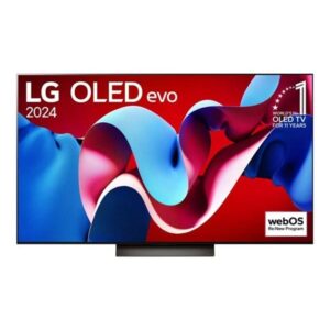 LG 77" Fladskærms TV OLED77C41LA C4 Series - 77" OLED TV - OLED evo - 4K OLED 4K