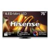 Hisense 75" Fladskærms TV LED 4K 75U8NQ U8NQ Series - 75" LED-backlit LCD TV - ULED Mini LED - 4K